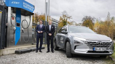 Vesuchen des Zentrums für Brennstoffzellen-Technik (ZBT) in Duisburg