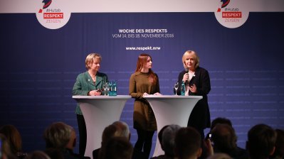 Preisverleihung zum Schulwettbewerb zur Woche des Respekts