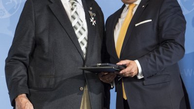 Verdienstorden des Landes Nordrhein-Westfalen an Edgar Siemkes