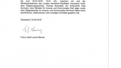 Silvesternacht in Köln – Eidesstattliche Versicherungen