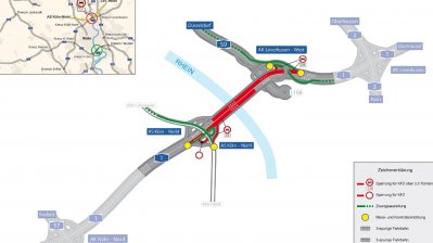 Konzept zur nachhaltigen Sicherung des Durchfahrtverbotes für Kraftfahrzeuge über 3,5 Tonnen an der Rheinbrücke Leverkusen