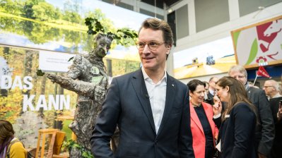 Ministerpräsident Hendrik Wüst besucht Grüne Woche