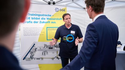 Spatenstich für H2-Trainingsstrecke für den Transport von Wasserstoff mit Ministerpräsident Hendrik Wüst