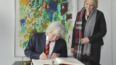 Antrittsbesuch des türkischen Botschafters, 22.02.2013