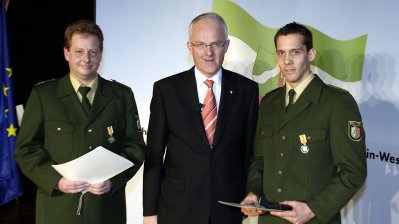 Bertram Utsch (Neukirchen-Vluyn) und Timm Bombosch (Netphen)