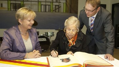 Einweihungsfeier der Marga-Spiegel-Sekundarschule in Werne, 04.07.2013