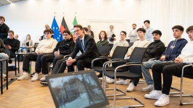 Digitale Auschwitz-Führung mit Schülerinnen und Schülern