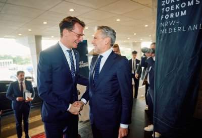 Begrüßung vor der Podisumsdiskussion