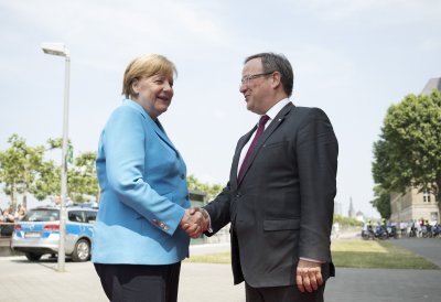 Gedenkfeier zum 25. Jahrestag des Brandanschlags von Solingen