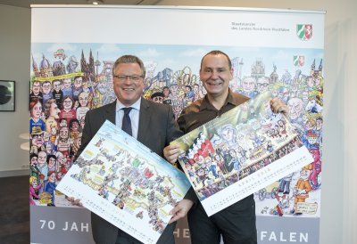 Präsentation des neuen NRW Kalenders 2016
