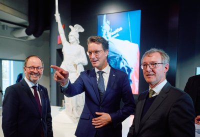 Eröffnung der Erlebniswelt Hermannsdenkmal