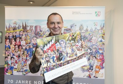 Präsentation des neuen NRW-Kalenders 2016
