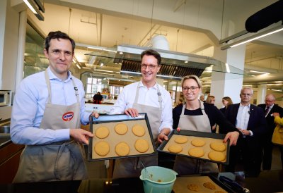 Besuch der Dr. Oetker Versuchsküche