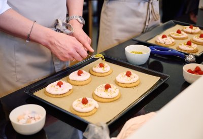 Besuch der Dr. Oetker Versuchsküche