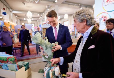 Besuch des Buchverlags Coppenrath / Die Spiegelburg in Münster