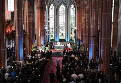 Nordrhein-Westfalen gedenkt am ersten Jahrestag der Hochwasserkatastrophe der Opfer