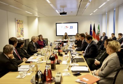 Landeskabinett tagt in Brüssel