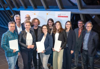 Gruppenfoto zdi-Netzwerkförderung Gelsenkirchen mit Ministerin Brandes