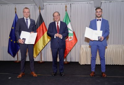 Vergabe der Rettungsmedaille des Landes Nordrhein-Westfalens