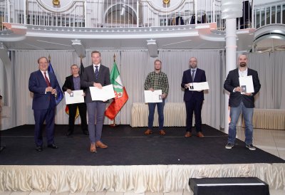 Vergabe der Rettungsmedaille des Landes Nordrhein-Westfalens