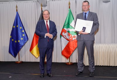 Vergabe der Rettungsmedaille des Landes Nordrhein-Westfalens