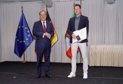 Vergabe der Rettungsmedaille des Landes Nordrhein-Westfalens