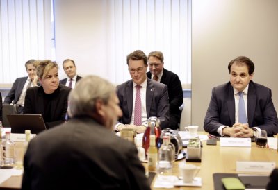 Landeskabinett tagt in Brüssel