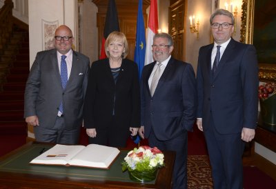 Ministerpräsidentin Hannelore Kraft besucht Luxemburg