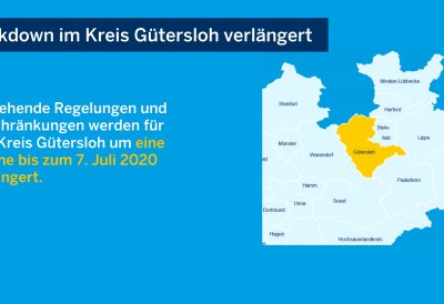 Corona-Fakten - Lockdown Regelungen Gütersloh, Warendorf, Conronaschutzverordnung