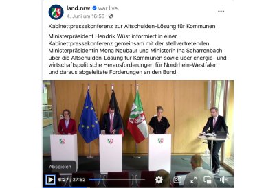 Social Media Posts aus der Woche vom 3. bis 9. Juni 2024