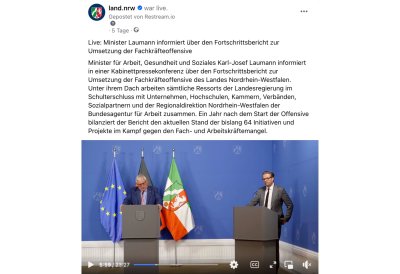 Social Media Posts aus der Woche vom 24. Juni bis 30. Juni 2024
