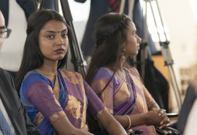 Ministerpräsident Laschet begrüßt den internationalen Friedensbotschafter Sri Sri Ravi Shankar im Landeshaus