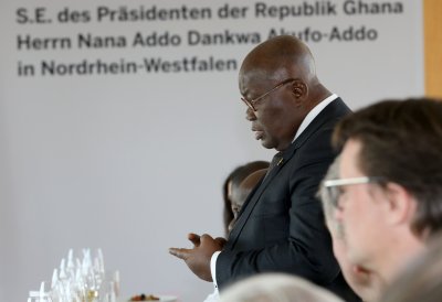 Ministerpräsident Laschet empfängt den Staatspräsidenten der Republik Ghana