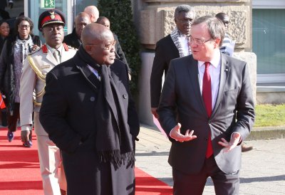 Ministerpräsident Laschet empfängt den Staatspräsidenten der Republik Ghana