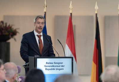 Verabschiedung des Doyens des Konsularischen Korps Nordrhein-Westfalen Balázs Szegner