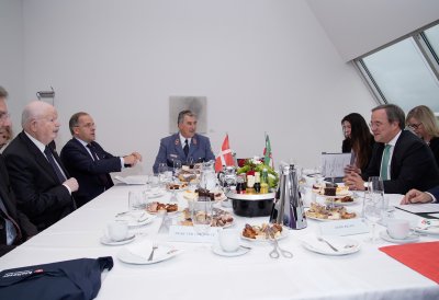 Ministerpräsident Laschet empfängt Fra‘ Giacomo Dalla Torre del Tempio di Sanguinetto, Staatsoberhaupt des Souveränen Malteserordens