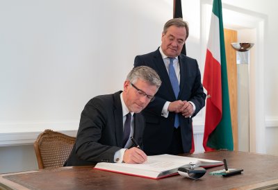 Ministerpräsident Laschet empfängt Botschafter der Ukraine