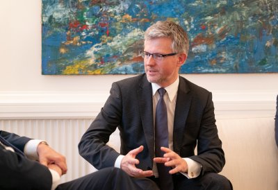 Ministerpräsident Laschet empfängt Botschafter der Ukraine