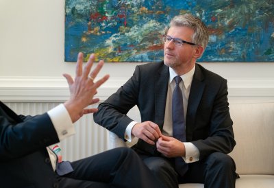 Ministerpräsident Laschet empfängt Botschafter der Ukraine