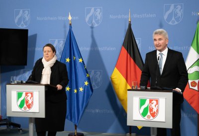 Kabinettpressekonferenz Klimaschutz und Klimaanpassung in Nordrhein-Westfalen