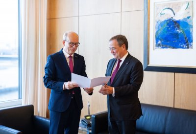 Ministerpräsident Armin Laschet hat sein Amt niedergelegt