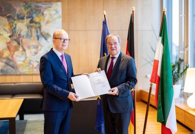 Ministerpräsident Armin Laschet hat sein Amt niedergelegt