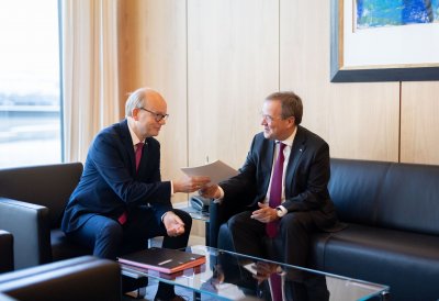 Ministerpräsident Armin Laschet hat sein Amt niedergelegt