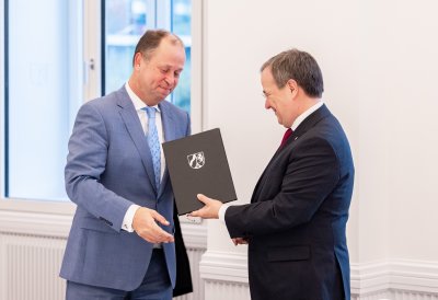 Verabschiedung der Ministerinnen und Minister