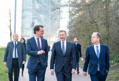 Landeskabinett und Bundesminister der Finanzen Christian Lindner stärken Zusammenarbeit von Bund und Nordrhein-Westfalen