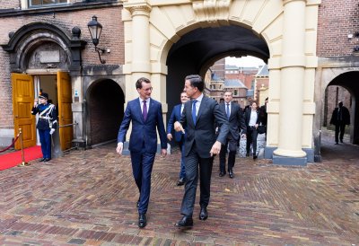 Antrittsbesuch bei Ministerpräsident Mark Rutte