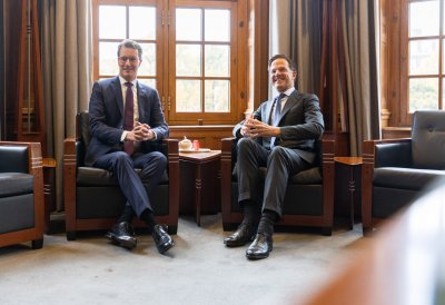 Antrittsbesuch bei Ministerpräsident Mark Rutte