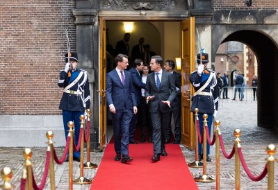 Antrittsbesuch bei Ministerpräsident Mark Rutte