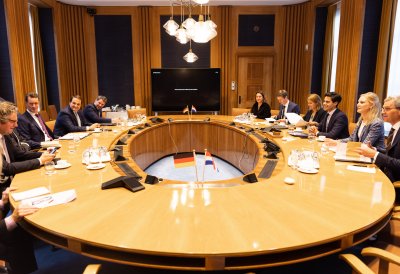 Politische Gespräche mit Klima- und Energieminister Rob Jetten