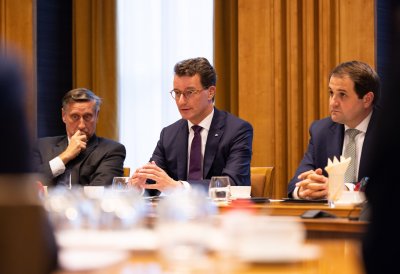 Politische Gespräche mit Klima- und Energieminister Rob Jetten